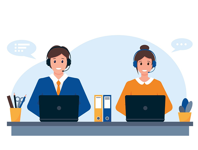 Sales and <br> Customer Support
